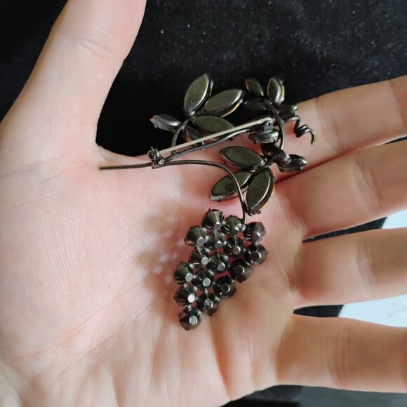 Vintage grape jewelry set - Picture 4 of 6